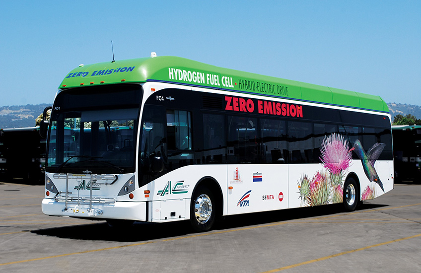 AC Transit hybrid electric bus