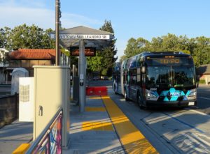 AC Transit BRT bus