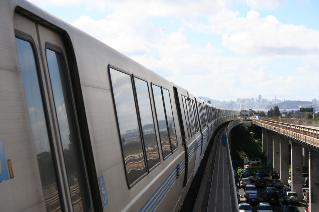 BART train control