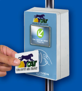 YCAT fare collection equipment